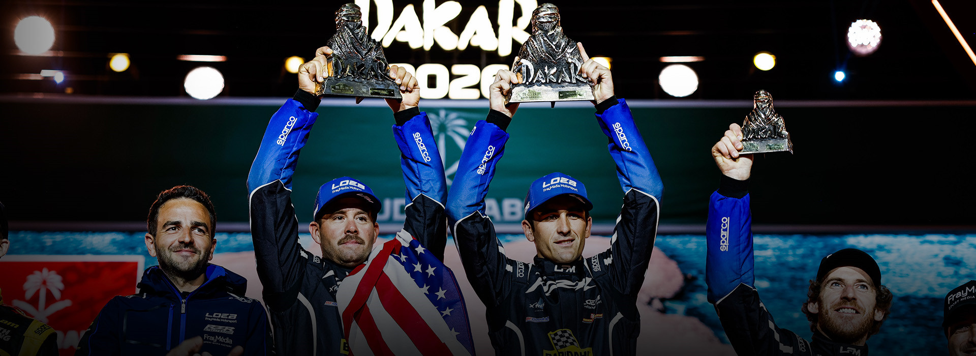 Polaris RZR Dakar race win